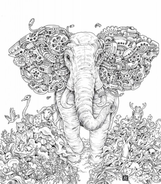 Экстремальные раскраски Керби Розанес