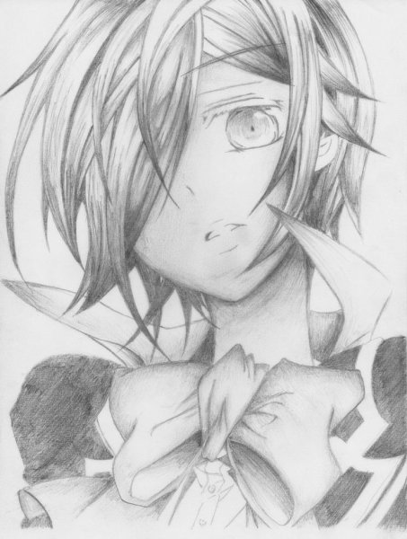 Аниме Манга карандашом для начинающих