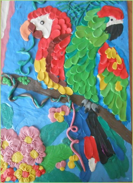 Пластилиновая живопись