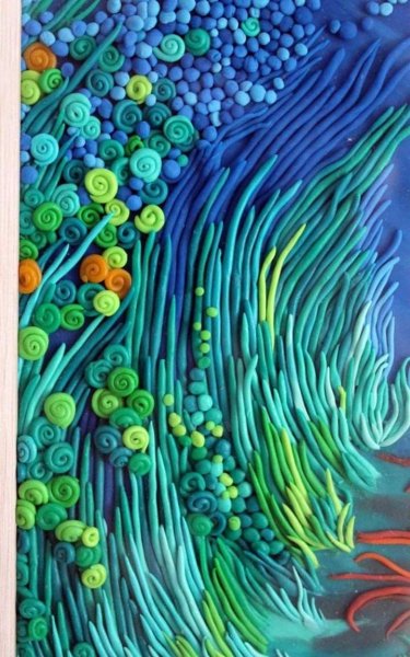 Картины из пластилина