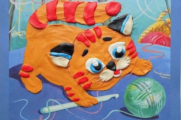 Живопись пластилином