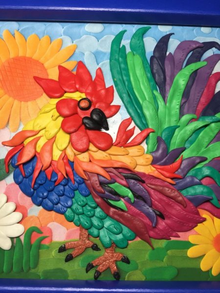 Пластилиновая живопись