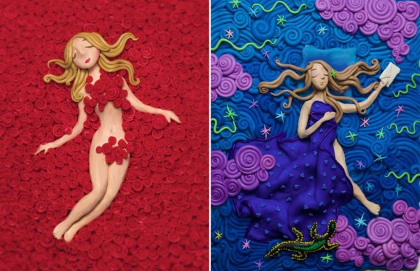 Мозаичная пластилинография