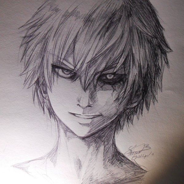 Рисовка парней