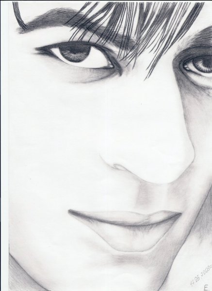 Рисунки для срисовки парни красивые и сложные