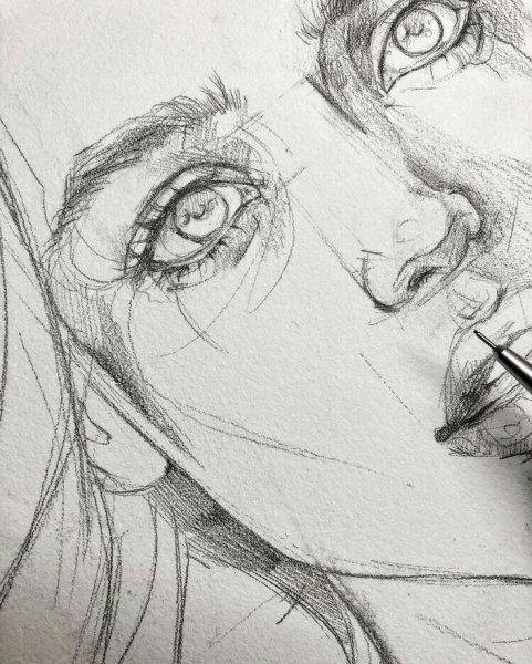 Рисунки карандашом