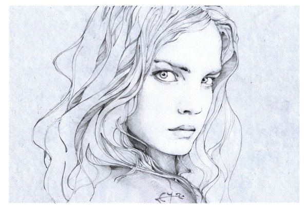 Образ женщины карандашом