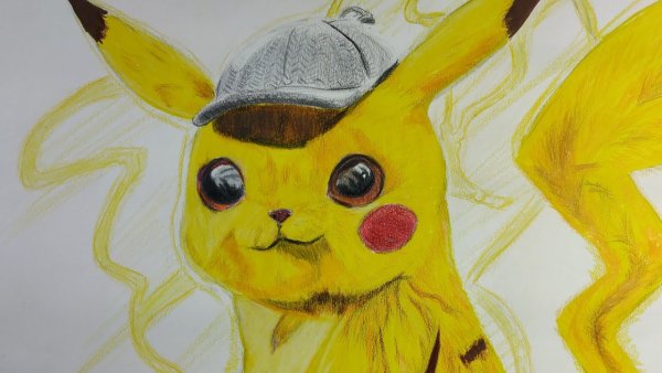 Пикачу рисунок