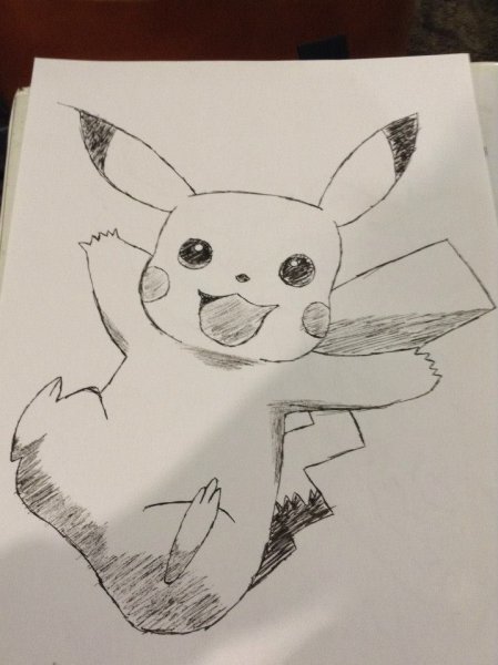 Пикачу очень легко