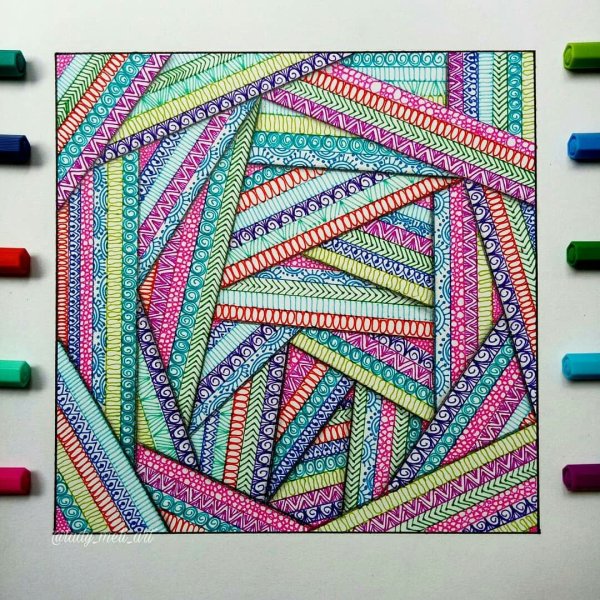 Иллюстрации фломастерами