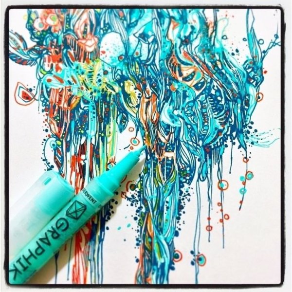 Цветная ручка