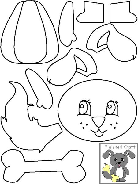 Шаблоны для аппликаций