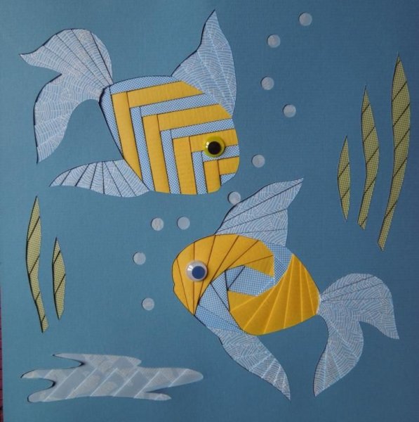 Айрис фолдинг рыбка