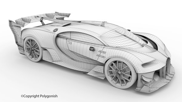 Бугатти Вейрон чертеж 2020