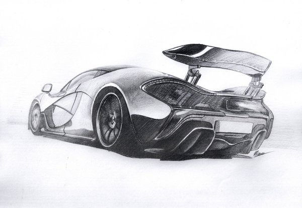 Скетч MCLAREN p1