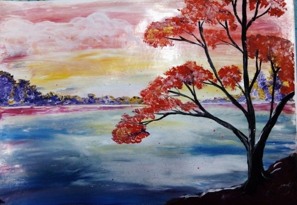 Красивые и оригинальные картины гуашью