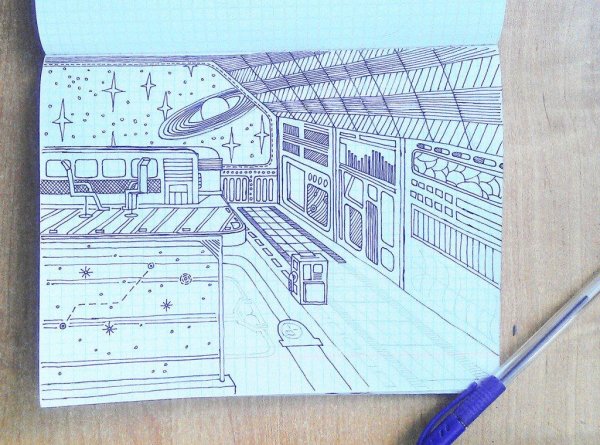 Тетрадь и ручка