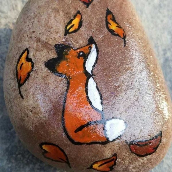 Арт терапия рисунки на камнях