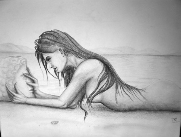 Рисунки простым карандашом грустные