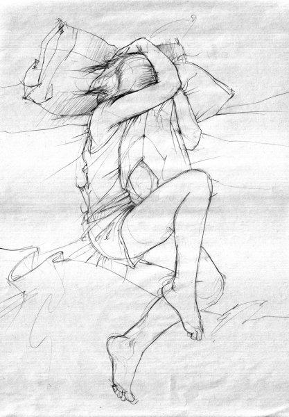 Грустные рисунки