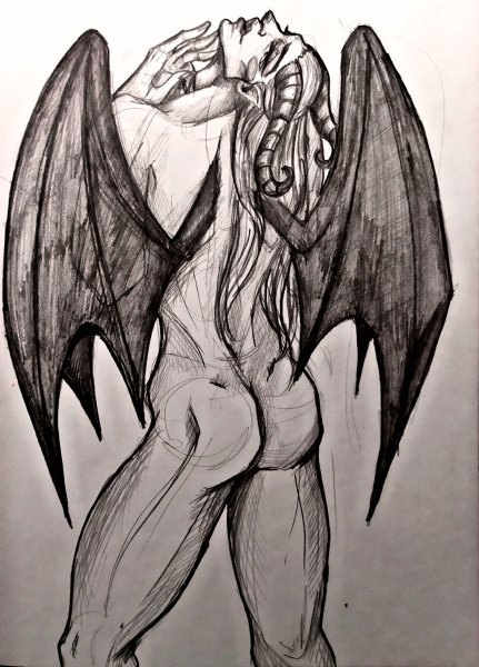 Рисунки падших ангелов карандашом