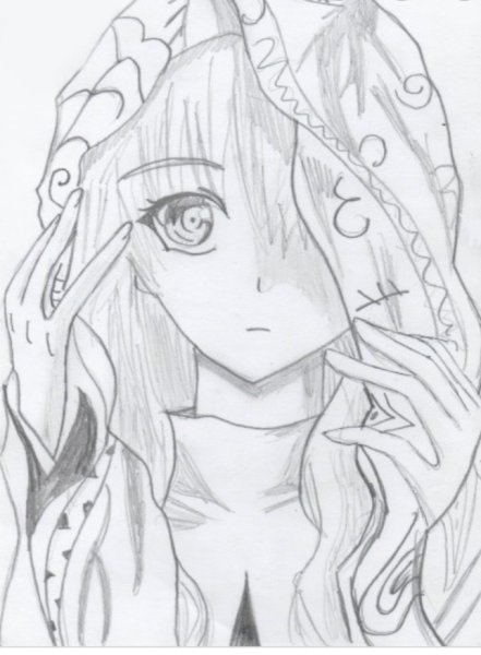 Аниме скетчи мангак