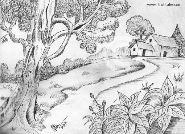 Карандашом сложные