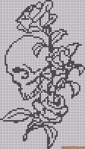 Рисование по клеткам сложные