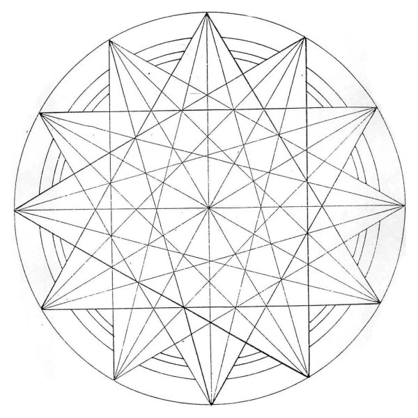 Мандала Геометрическая