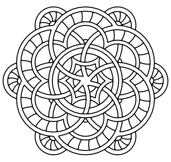 Орнаменты. Раскраска