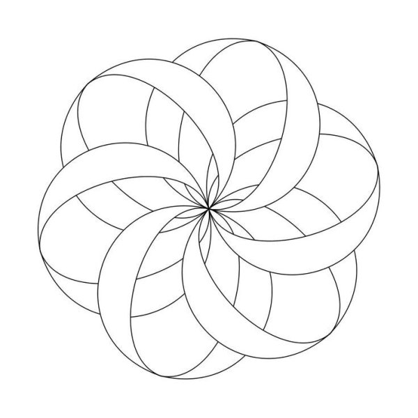 Орнамент из окружностей