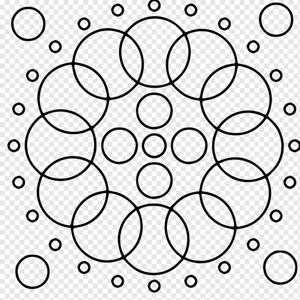 Узор из кругов