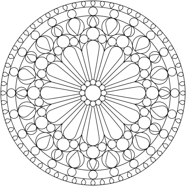 Фигуры из циркуля