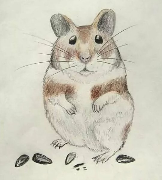 Набросок хомяка
