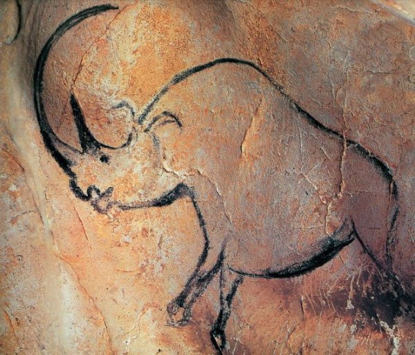 Палеолитическое искусство пещера Шове