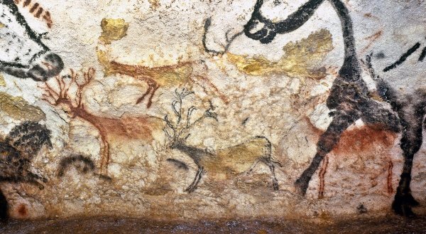 Первобытное искусство пещера Ласко