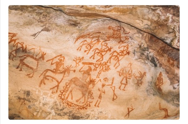 Скальные жилища Бхимбетка, Индия