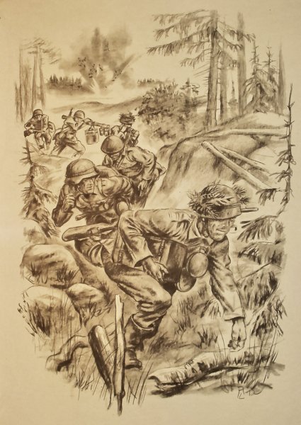 Эскизы на тему война