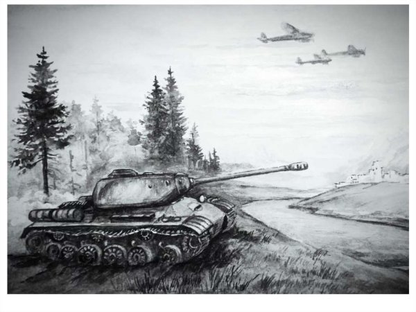 Великая Отечественная война карандашом