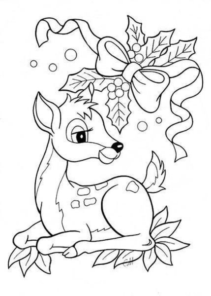 Новогодние раскраски антистресс