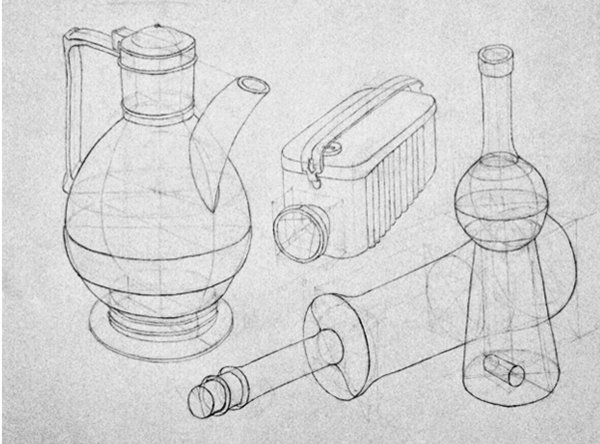 Конструктивное построение предметов