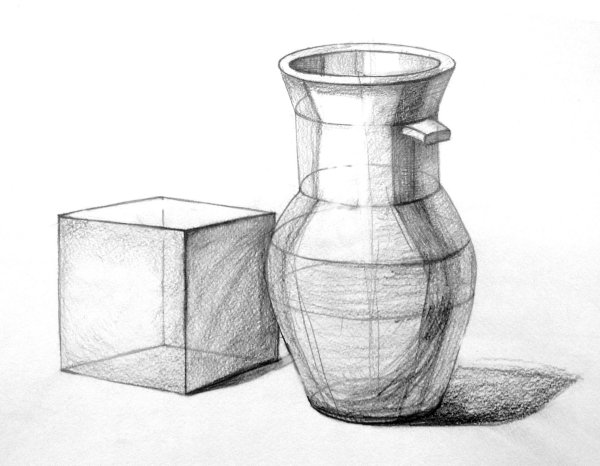 Линейно конструктивный натюрморт