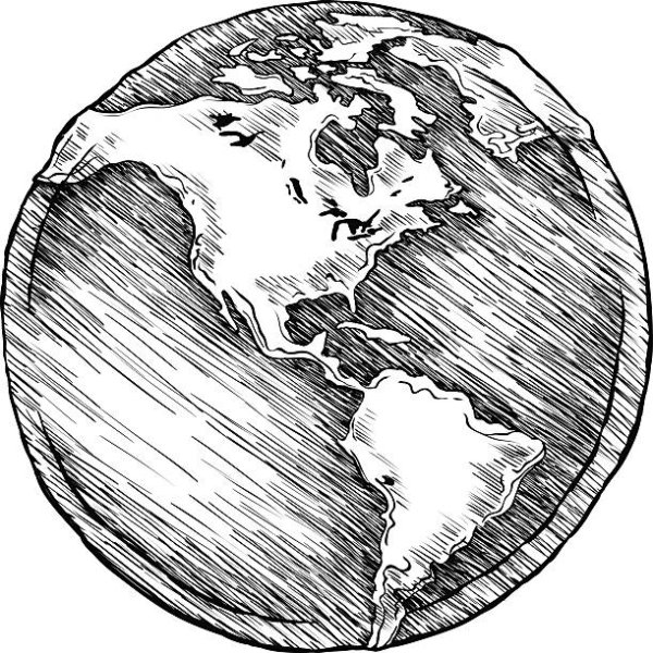 Земля набросок