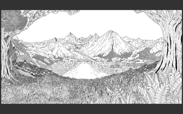 Антистресс пейзаж