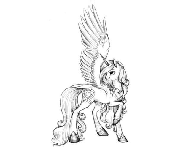 Рисунок Бони карандашом