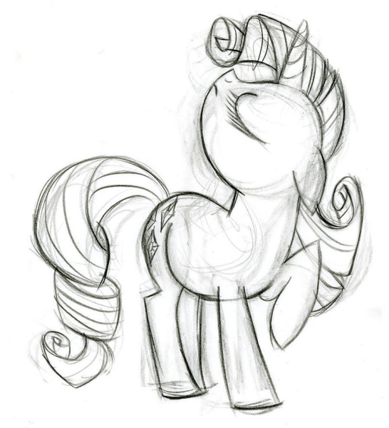 Лорен Фауст скетчи пони
