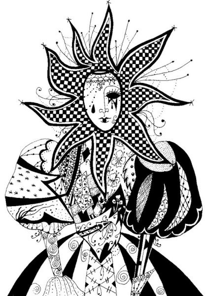 Рисунок на тему карнавал