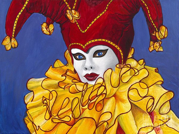 Эскиз театральной маски