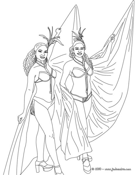 Эскиз маски для лица