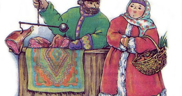 Торговцы на Руси